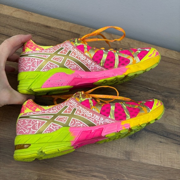 Asics Gel Noosa Tri 9 Breast Cancer Awareness Running Athletic Shoes - Picture 11 of 12